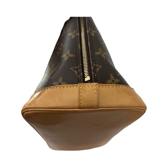 Louis Vuitton Monogram Canvas Alma Satchel With Dustbag Authentic Made in France - Picture 13 of 16